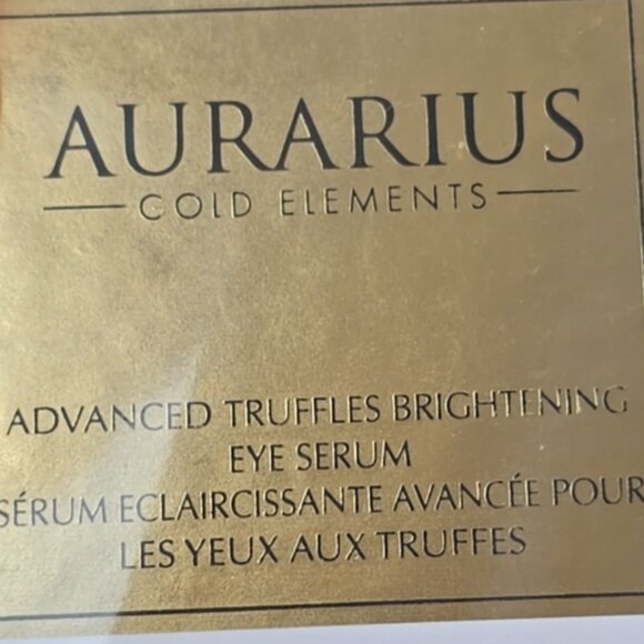 SEALED - Aurarius Gold Elements Advanced Truffles Brightening Eye Serum 1.02 oz - Picture 2 of 5